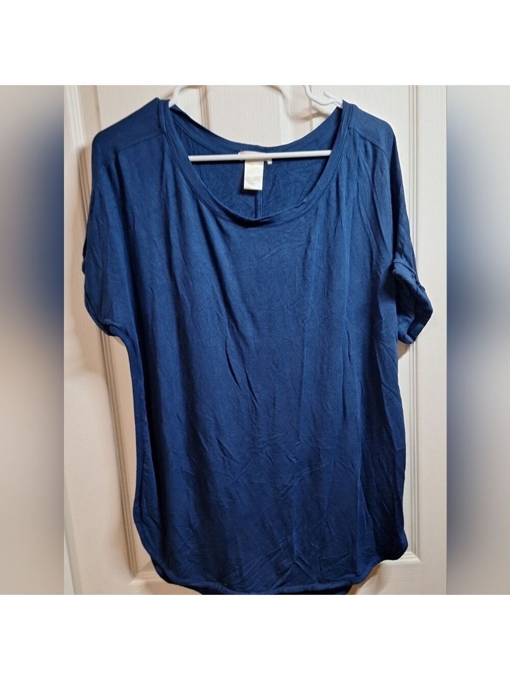 Matty M Women's Blue T Shirt Top